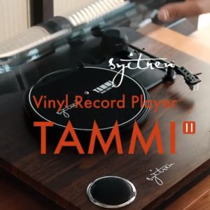 SYITREN TAMMI II All-In-One Vinyl Record Player Bluetooth Reception Built-in Dual Speakers Auto Pause