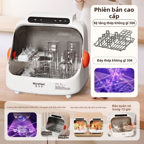 Máy Tiệt Trùng UV Hoạt Động Như Thế Nào Và Có An Toàn Cho Mọi Chất Liệu Bình Sữa?
