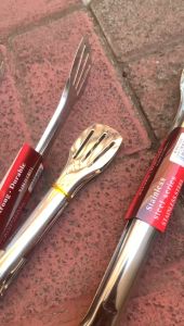 Penjepit Capit Jepit Makanan Kue Gorengan Panggangan Grill BBQ Stainless Steel Bagus Premium HARGA TERMURAH PROMO !!!