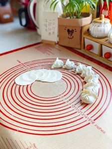 Non Slip Non-Stick Extra Large Export to Norway Edible Silicon Kneading Mat Dumplings Baking Pad High Temperature Resistance