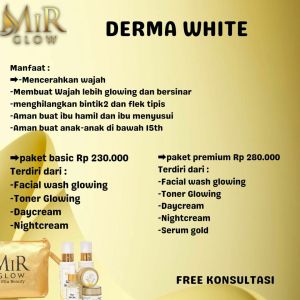 Paket Hemat isi 3 by MIRGLOW SKINCARE terdiri dari Krim Siang Krim Malam Facial washTooner Mengandung bahan Aktif menyelesaikan masalah kulit kamu pilih varian sesuai dengan keluhan kulit wajah..