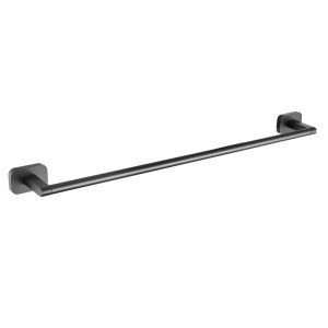 High-End Single-Rod Copper Towel Rack Bathroom Storage Shelf Minimalist Towel Bar No Drilling Required Bath Towel Holder