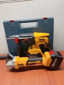 Bộ Combo Máy khoan bê tông và Máy cắt cầm tay dùng pin 15 CELL 199V lõi đồng không than (bảo hành 12 tháng)