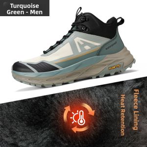 HUMTTO | Waterproof Non-slip Wear-resistant Shock Absorbing Hiking Shoes Men