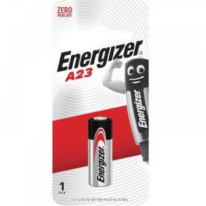 Energizer A23 (2 pcs) Alkaline Battery 12V Zero Mercury for Remote Control Car Key Door Bell Energizer 23A Batteries
