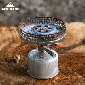 Campingmoon | CAMPINGMOON OD-4/PG-4 Aluminum Alloy Gas Stove Burner Portable Outdoor Cooking Stove for Hiking Picnic Butane Propane Camp Stove