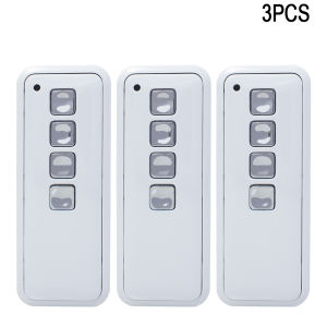 3pcs New Novoferm Novotron 522 AES 128 Bit Garage Gate Door Remote Control 433.92MHz Rolling Code Gate Keyfob Transmitter