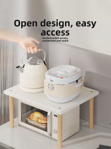 Multipurpose Microwave Oven Kitchen Shelf Single Layer