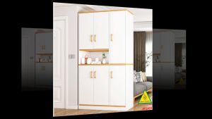 Tủ Giày Hiện Đại Nhiều Ngăn Để Giày Tiết Kiệm Diện Tích ATG403 - Nội thất lắp ráp Viendong Adv