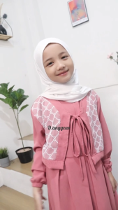 GAMIS ANAK PEREMPUAN MARYAM USIA 3-14 TAHUN