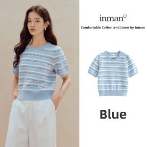 INMAN | Cotton High Waisted A-Line Skirt