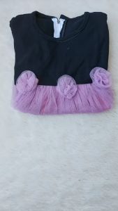 Dress Pesta Anak Perempuan Usia 1-2 Tahun Gaun Pesta Anak Perempuan Full Tulle Mix Spandex Adem