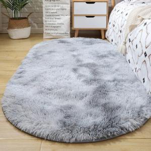 Oval Cute Girl Carpet for Bedroom Sofa Coffee Table Floor