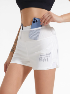 COSLEAF Quần Short Thể Thao Nữ Cao Cấp Thiết kế Slim Fit - Đa túi tiện dụng - Chuyên cho chạy Marathon