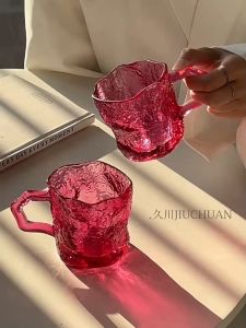 Vintage Glacier Texture Glass Cup Coffee Beer Mug Home Decoration