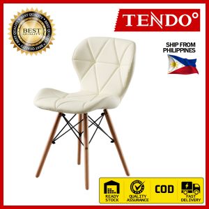 TENDO Dining Chair Nordic Chair with Cushion Modern  Household Backrest Stool For Living Room  Modern computer chair