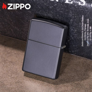 Zippo Classic Black Matte Windproof Lighter | Zippo 218 ( Lighter Without Fuel Inside )