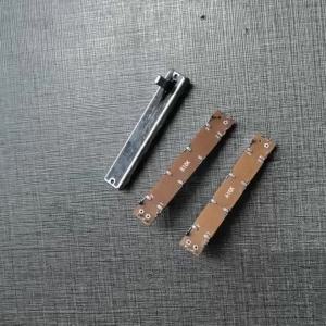 1pcs SC4521N 10KB B10K A10K 103 60MM Slide Push-Pull Potentiometer Mono Fader Stroke 45MM Mixer Fader 3 Foot Handle Length 15MM