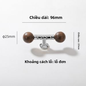 INNDUN | Tay Kéo Tủ Bếp Đồ Cổ Màu Hạt Dẻ Nâu Đồng Cổ Ứng