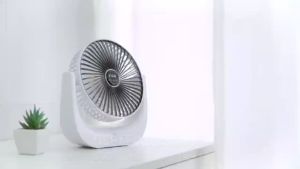 24-hour fully rechargeable portable fan portable fan charger wireless fan 3-stage wind speed up and down adjustment noiseless portable USB rechargeable maximum battery life (fan portable fan desktop fan portable electric fan USB rechargeable fan