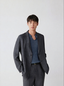 ICICLE | Summer New Casual Linen Washed Plain Suit Jacket