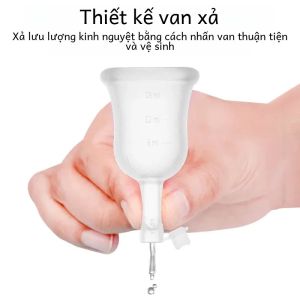 Cúp Kinh Nguyệt Nữ Silicon Y Tế Copa Có Van Esterilizador - Cúp Kinh Nguyệt Thân Thiện Với Môi Trường Cho Nữ