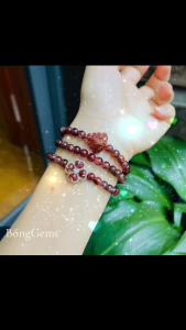 vòng tay nữ dáng chuỗi đá thạch anh tóc đỏ tự nhiên mix cỏ 4 lá thạch anh tóc đỏ bọc bạc và hồ ly chúa tóc đỏ vip vòng tay đá phong thủy hợp mệnh thổ mệnh hỏa trang sức thiết kế đủ hóa đơn thẻ bảo hành