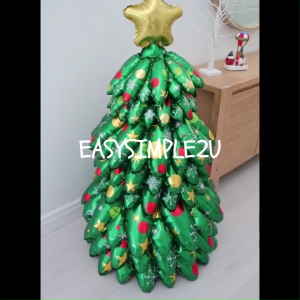 Large Size Merry Christmas Xmas Santa Snowman Tree Wreath Deer Candy Reindeer Theme Foil Balloon Party Decor