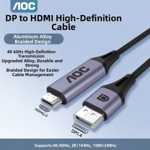 AOC | 4K 60Hz DP to HDMI Adapter Cable
