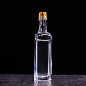 30-100ml Mini Rượu Chai Pha Lê Trắng Thủy Tinh Sáng Tạo Bình Rỗng Thuốc Chai Rượu Hình Tròn Bảo Quản Nhà Bếp Bình 10 Miếng