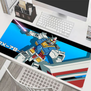 Bandai | Mouse Pad Mechanical Warrior RX-78-2 G-gundam Large Gamer Gaming Speed Keyboard Rubber Lock Edge Desk Mat Office Laptop mousepad