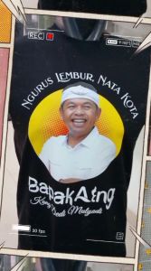 Kaos KDM (Kang Dedi Mulyadi) Putih