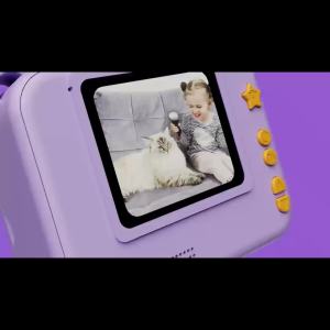 Digital Children Camera Photography Instant Print Photo Kids Video Recorder Mini Thermal Printer Video Educational Birthday Gift