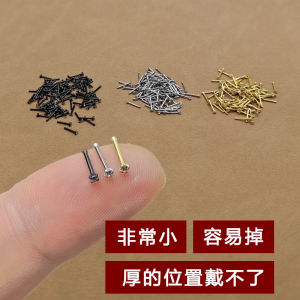 Daily Titanium Steel Earrings Ultra Small Zircon Mini Anti Allergy Mens Niche Ear Bone Female Style Fashion Jewelry Ear Studs