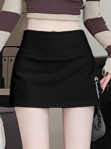 Cute Champion Tennis Sporty Mini Skirt High Waist A-Line Yoga Casual Womens Summer Autumn Short Skirts Korean Style