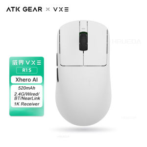 ATK VXE Dragonfly R1 Pro Max Tri-Mode Wireless Gaming Mouse PAW3395 26000DPI 800mAh R1 S Ergonomic Lightweight for FPS PC Gift