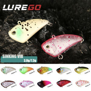 1PC  3.8g 7.3g Micro Finesse Suspending VIB Crankbait – Single Hook Stream Lure for White Bream Trout & Tilapia