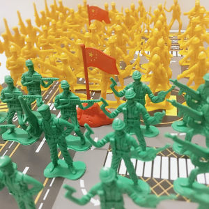 World War II Soldier Figure Set Plastic Military Toy Soldiers 40 80 Pieces Building Blocks Educational Playthings for Boys
