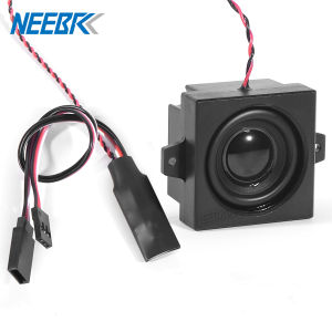 RC Diesel Engine Sound Simulator Horn 5W Speakers Variable Frequency for Construction Vehicles Container Truck Excavator Models