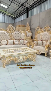 Kursi Sofa Ruang Tamu Mewah Kursi Sofa Terbaru 2025 Sofa Ukir Jepara Kayu Jati Model Sekarang