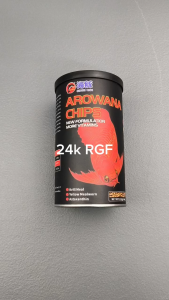 PORPOISE AROWANA CHIPS FLOATING PELLET FISH FOOD HIGH PROTEIN COLOR ENHANCING FEED