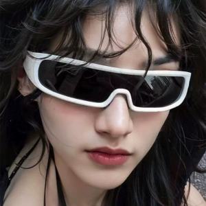 New Mens Outdoor Cyberpunk Future Technology Sense Y2k Style Trendy Outdoor Sports Sunglasses Protective Glasses 691
