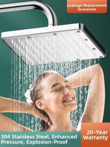 JIAYUN | Shower Booster Large Rain Shower Head
