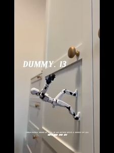 Multi-Jointed Movable Robot 2.0 Decompression Multi-Jointed Movable Figures Lucky 13 Robot Action Figure Titan 13