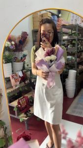 bloomingyourdays buket bouquet bunga mawar bunga kering baby breath buket bunga wisuda buket bunga graduation buket bunga ulang tahun buket bunga anniversary dried flower bouquet bucket