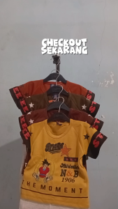 Setelan Baju Bordir Branded - Atasan dan Celana Motif Karakter Keren - 3-15 Bulan - Bahan 100% Cotton (READY STOCKS)