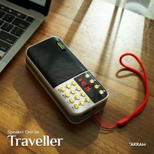 EDISI TERBARU - Al AKRAM TRAVELLER POWERBANK Audio Speker Spiker Sepeker Speaker Quran Alquran Al-Quran Quran Murottal Murotal Tahfiz Hafalan 30 Juz