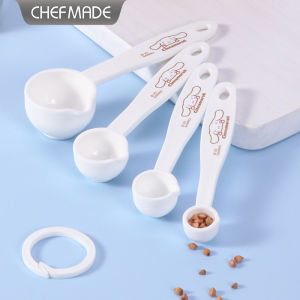 CHEFMADE Cinnamoroll Measuring Spoons Set 4PCS Scale Spoon Baking Cooking Kitchen Measuring Tool CL5021