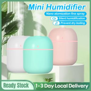 Mini USB Air Humidifier For Room Humidifier Essential Oil Aroma Essential Oil Diffuser Aroma Diffuser Essencial Oil Diffuser Home Office Car Lavender Essential Oil LED Aromatheraphy Home Office Car 车载香薰器 Peranti aromaterapi kereta