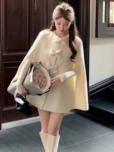 CHOUXIE | Elegant Womens Wool Cloak